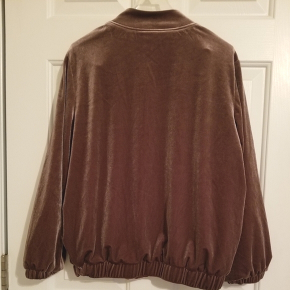 Solitaire Floral Embroidered Velvet Jacket - Picture 3 of 6